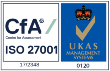 ISO 27001 Accreditation Certificate